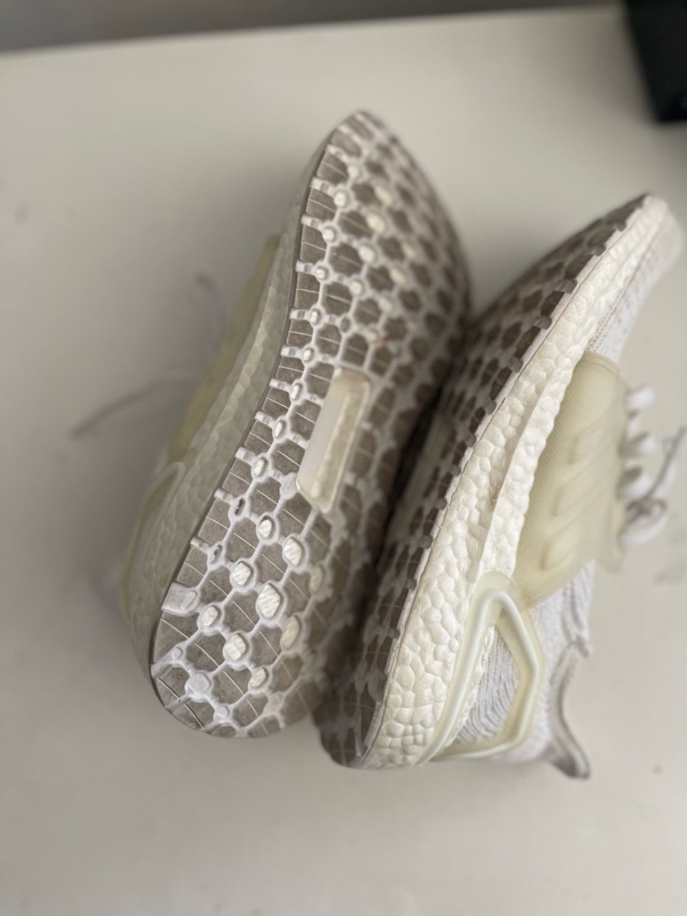Adidas Ultra Boost Triple White Women’s Sneakers - Picture 8 of 8